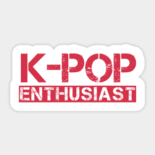 k-pop enthusiast Sticker